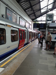 Earl's Court. Sooner or later that arrow will point to Richmond
